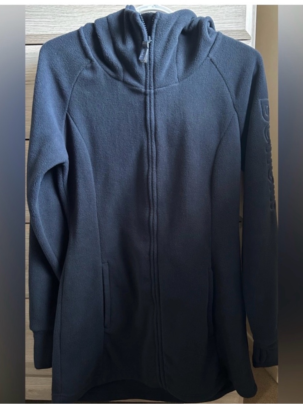 Bench Women's Full-Zip Hooded Fleece Jacket - Navy